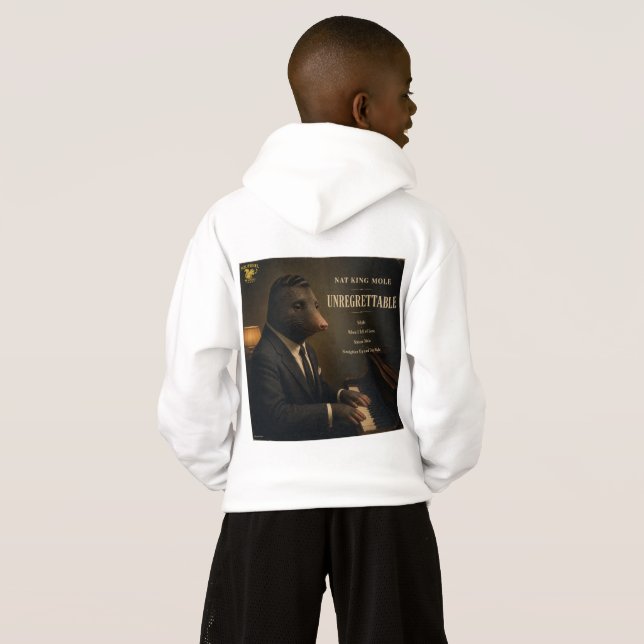 Camiseta Álbum do Nat King Mole: uma Paródia (Parte Traseira Completa)