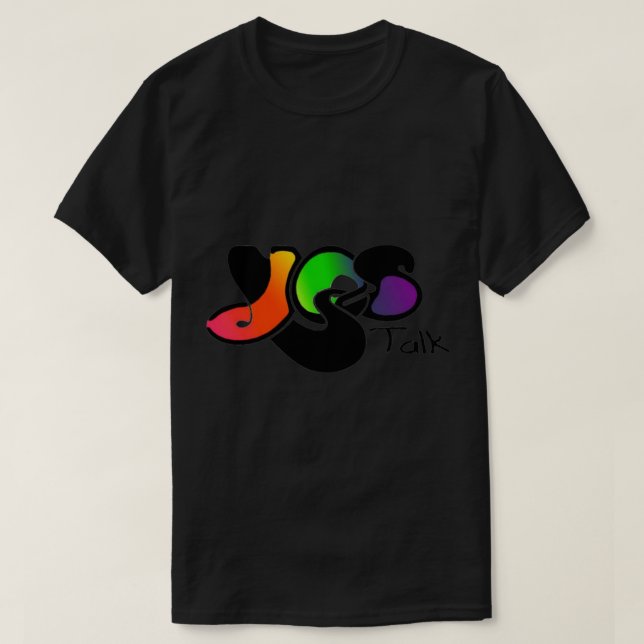 Camiseta album logo best selling yes progressive rock band  (Frente do Design)