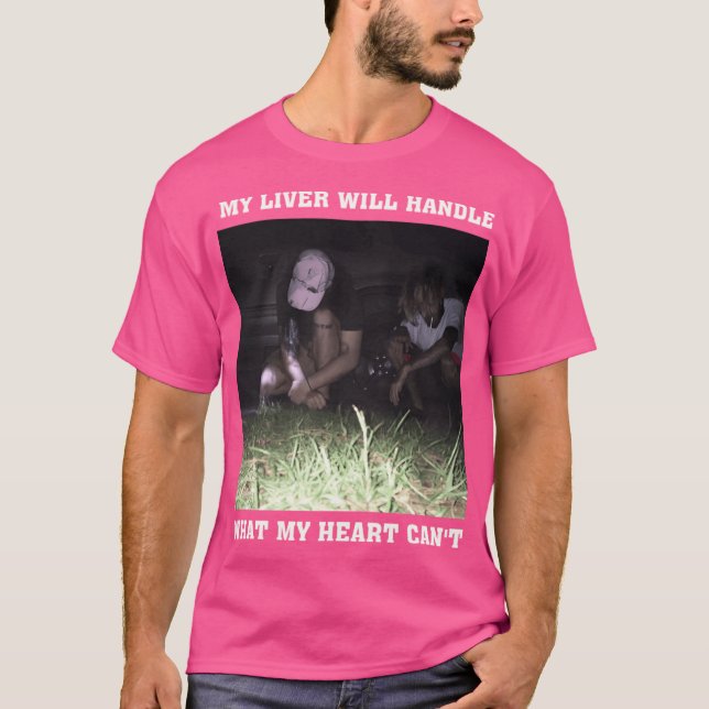 Camiseta Album my liver will handle what my heart cant frie (Frente)