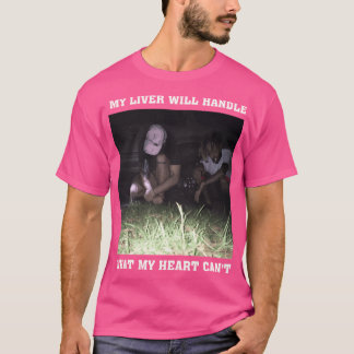Camiseta Álbum o meu fígado vai lidar com o que meu coração