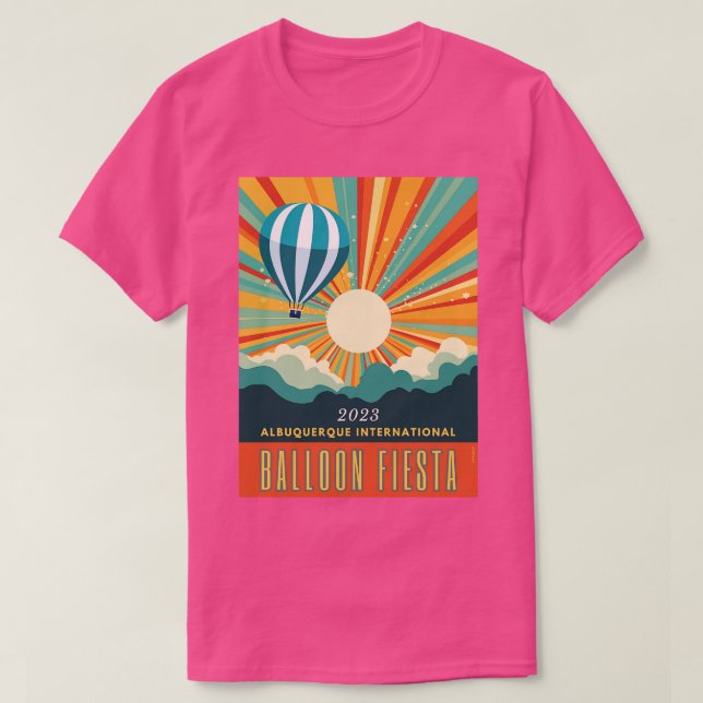 Camiseta Albuquerque Balloon (Frente do Design)