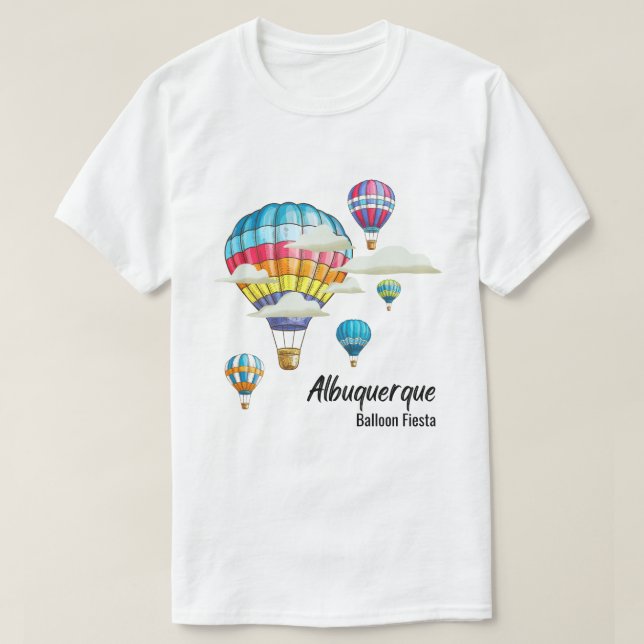 Camiseta Albuquerque Balloon Fiesta (Frente do Design)