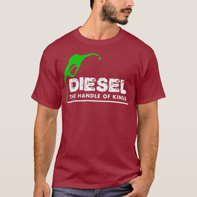 Camiseta Alça de diesel de reis Motores a diesel 4X4 (Frente)