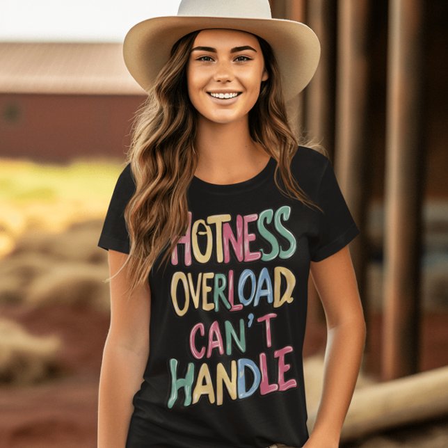 Camiseta Alça do cabo de sobrecarga de Hotness (Criador carregado)