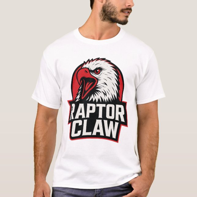 Camiseta Alça do raptor - Emblema do Predador feroz (Frente)