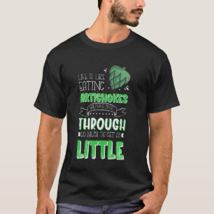 Camiseta Alcachofra Vegana Para Cozinheiro e Vegetariano 1