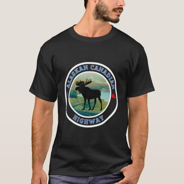 Camiseta Alcan Alaskan Canadian Highway (Frente)