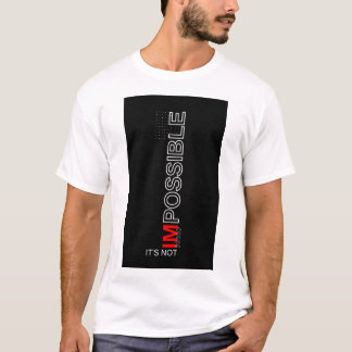 Camiseta "Alcançar o Impossível"