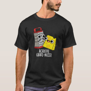 Camiseta Alcance a Grandeza Piadas de Queijo Engraçadas Fun