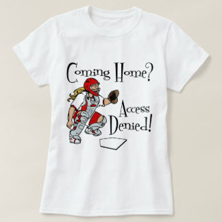 Camiseta Alcance negado, vermelho
