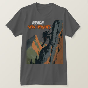 Camiseta Alcance Novas Alturas – Tributo ao Dia de Escalada