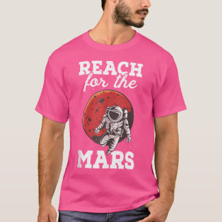 Camiseta Alcance Para A Ciência Da Astronomia Do Planeta As
