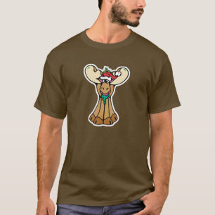 Camiseta Alce de natal bobo