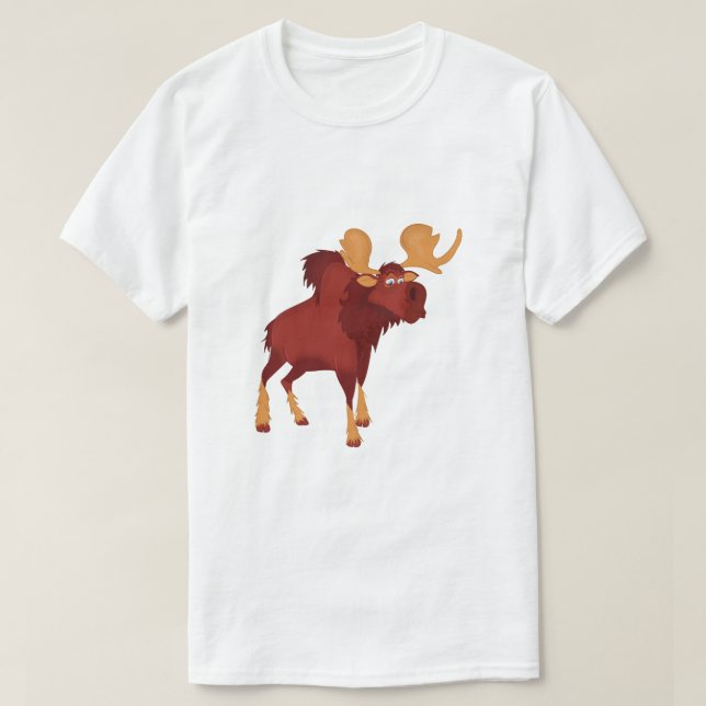 Camiseta Alce Fofo (Frente do Design)