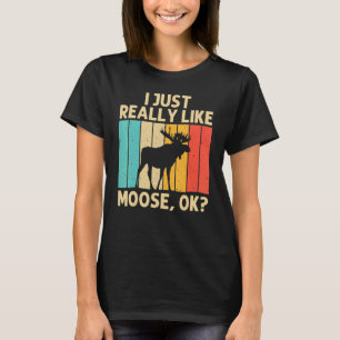 Camiseta Alce legal Para Homens Moose Alaska Moose Elk Hu