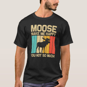 Camiseta Alce legal Para Homens Moose Alaska Moose Elk Hu
