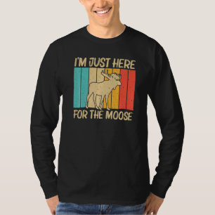 Camiseta Alce Legal Para Homens Mulheres Alce Veado Touro A