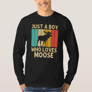Camiseta Alce legal Para Meninos Moose Alaska Moose Elk Hu