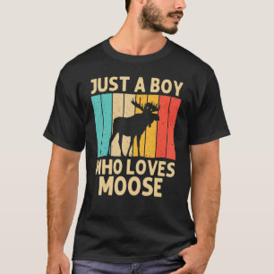 Camiseta Alce legal Para Meninos Moose Alaska Moose Elk Hu