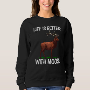 Camiseta Alce Para Homens Mulheres Alce Cervo Animal Alce
