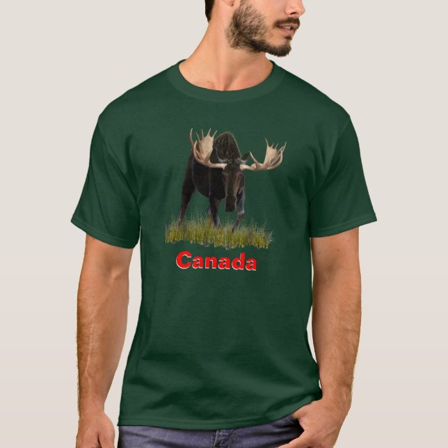 Camiseta Alce Touro Carregando (Frente)