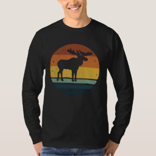 Camiseta Alce Vintage Retro Mãe Pai