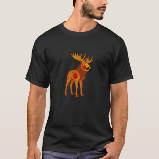 Camiseta Alce Zumbi Animal - Medo de Morto Arrepia Espanta