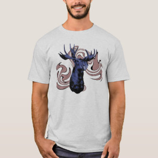 Camiseta Alces azuis