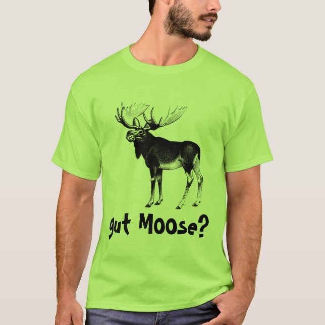 Camiseta alces do intestino? (Frente)