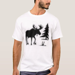 CAMISETA ALCES NO SELVAGEM