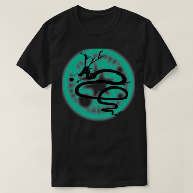 Camiseta Alchemy Circle 0ne Dragon (Frente do Design)