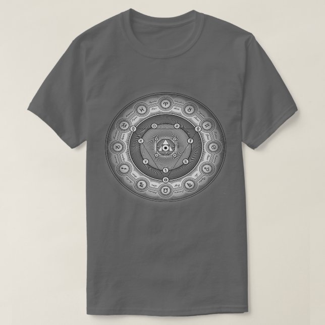 Camiseta Alchemy Runes (Frente do Design)