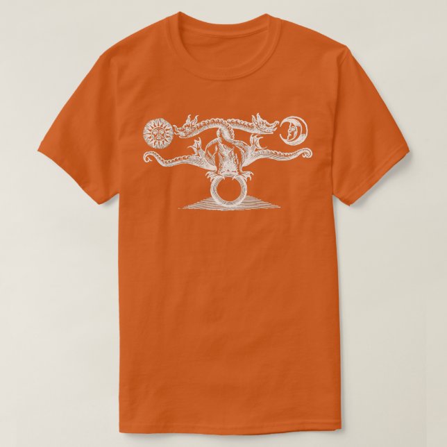 Camiseta Alchemy Serpent (Frente do Design)