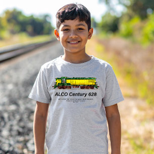 Camiseta Alco C-628 aka Alco Century 628 Locomotiva Diesel