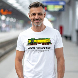 Camiseta Alco C-628 aka Alco Century 628 Locomotiva Diesel