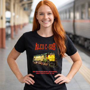 Camiseta Alco C-628 aka Alco Century 628 Locomotiva Diesel