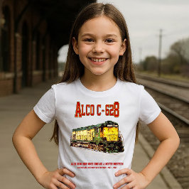 Camiseta Alco C-628 aka Alco Century 628 Locomotiva Diesel
