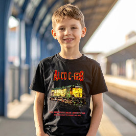Camiseta Alco C-628 aka Alco Century 628 Locomotiva Diesel