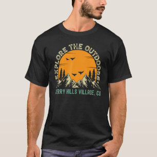 Camiseta Aldeia De Cherry Colinas Colorado Explora O Exteri
