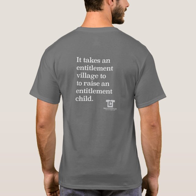 Camiseta Aldeia de Direito Cria Filhos de Direito (Verso)