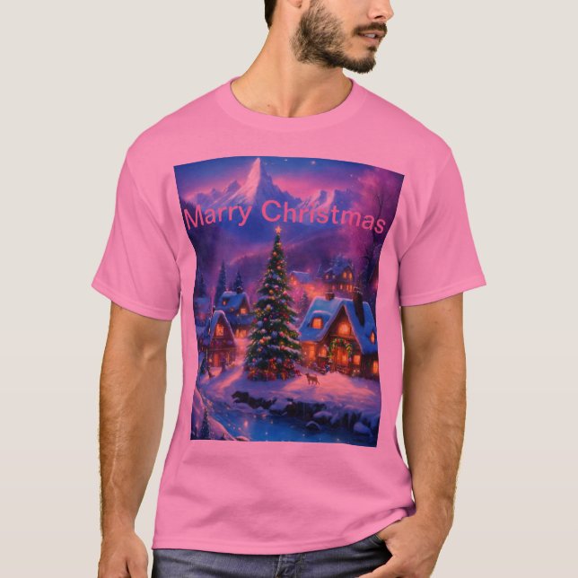 Camiseta Aldeia Fairytale de Natal (Frente)