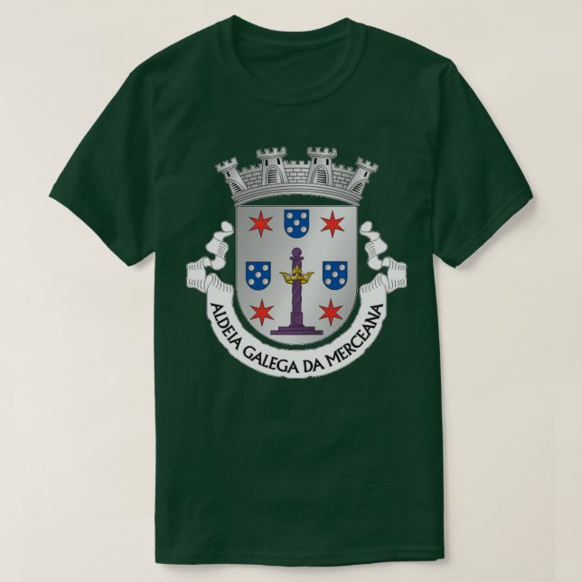 Camiseta Aldeia Galega de Merceana (Frente do Design)