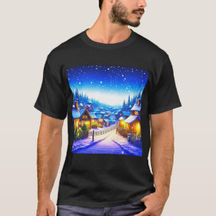 Camiseta aldeia natalina