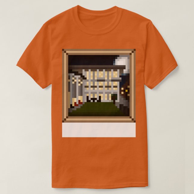 Camiseta Aldeia Ocidental TAN BORDER TSirt (Frente do Design)