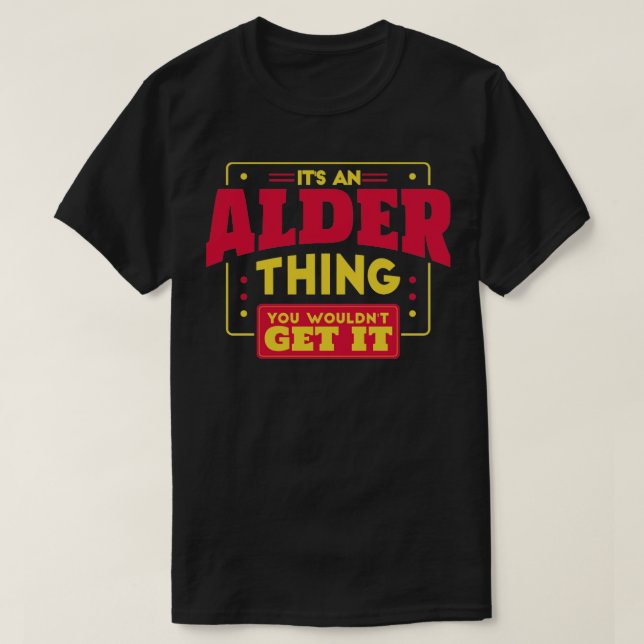 Camiseta Alder (Frente do Design)