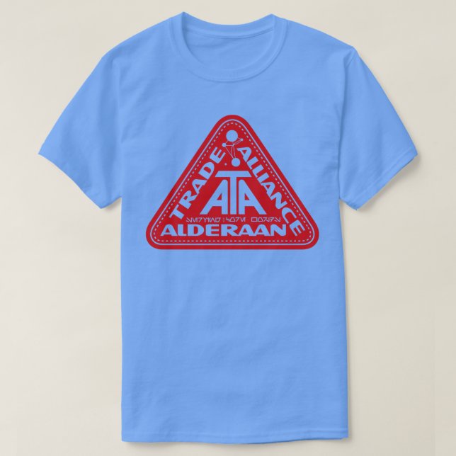 Camiseta Alderaan Trade Alliance (Frente do Design)