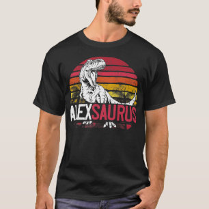 Camiseta Ale Saurus Dinossauro Personalizado T Re Nome Nata