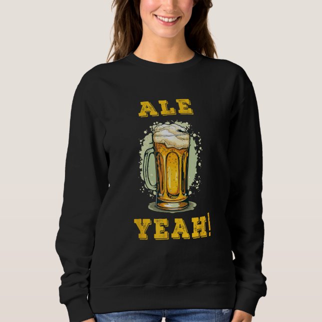 Camiseta Ale Yeah! funny beer illustration (Frente)