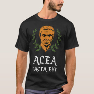 Camiseta Alea iacta est - A Morte é a Cast Latin Julius Cae