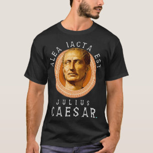 Camiseta Alea iacta est The Die é a vez do latim Julius Cae